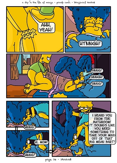  manga A Day In The Life Of Marge - part 2, milf , cheating  mother