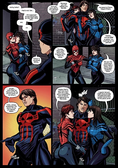  manga Like Spider-Father, Like.., superheroes , threesome  spider-man