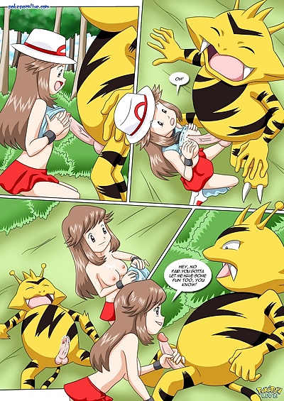  manga Leafs Safari Adventure, palcomix  pokemon