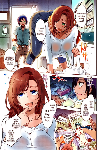 english manga Tonari no Rina-san - My Neighbor Rina.., big breasts , milf 