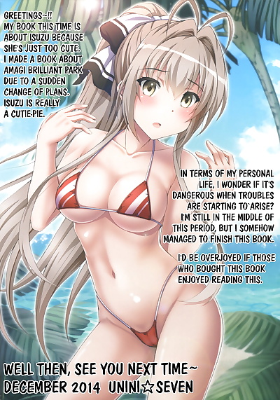 english manga Unisiro Mutipuri a-ndo Pahhu², isuzu sento , seiya kanie , full color , manga  mosaic-censorship