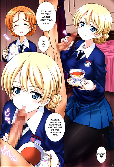 english manga Gochuumon wa Koucha desu ka??, darjeeling , orange pekoe , full color  manga