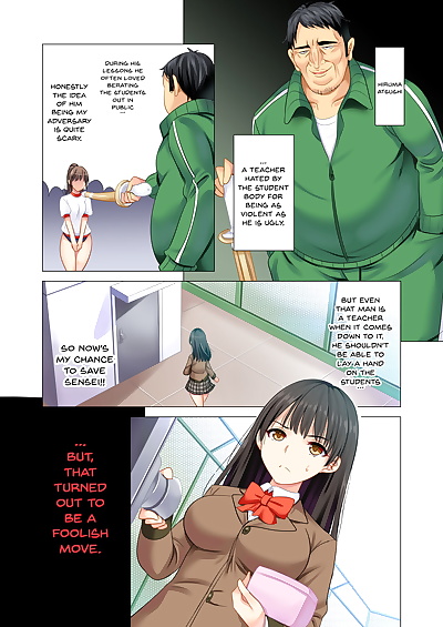 english manga Taiiku Kyoushi ni Kegasareta Yuri no.., full color , manga  original