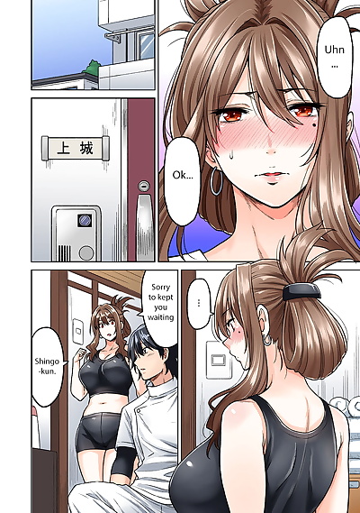 english manga Hatsujou Munmun Massage! Ch. 1-2, big breasts , blowjob  sole-male