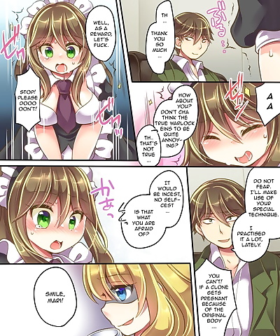 english manga Mind Copy & Mind Paste, full color , manga  body-swap