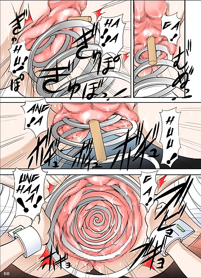 english manga Shishi Setsudan Shoujo Goumon.., full color , manga  mosaic-censorship