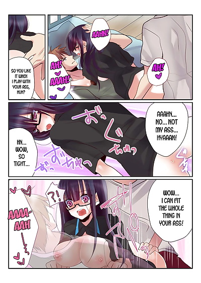 Englisch-manga onna keine karada de shitai Koto, full color , manga  ffm threesome