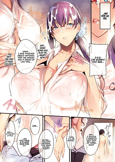 english manga Fleur, big breasts , blowjob  fingering