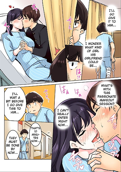 english manga Wakamatsu Sundome Nurse no Monzetsu.., big breasts , anal  mmf-threesome