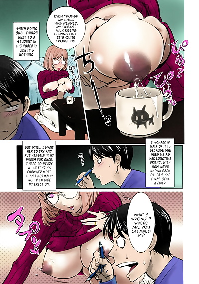 english manga Kon-Kit Ane Milk English Decensored, big breasts , blowjob  cheating