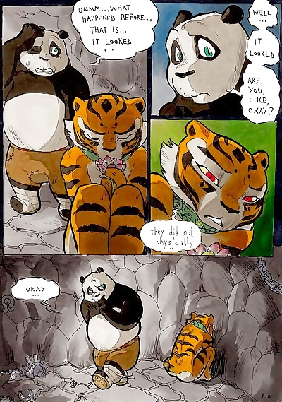  manga Better Late than Never - part 4, tigress , viper , full color , catgirl  bondage