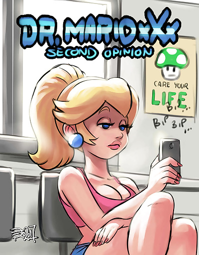  manga Dr. Mario xXx: Second Opinion, princess peach , mario , big breasts , full color  full-color