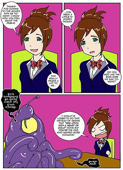  manga A Date With A Tentacle Monster 1, tentacles 