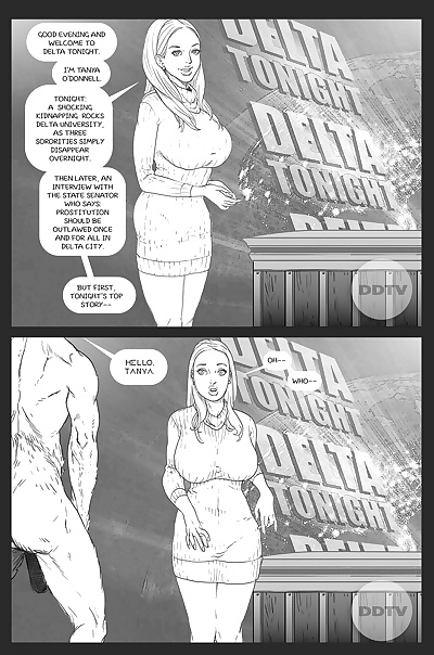 manga Ms americana vs il satiro, superheroes , rape 
