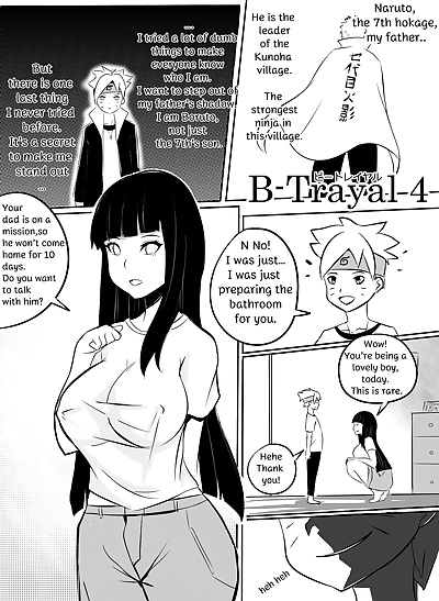Manga B trayal 4, naruto , milf  cheating