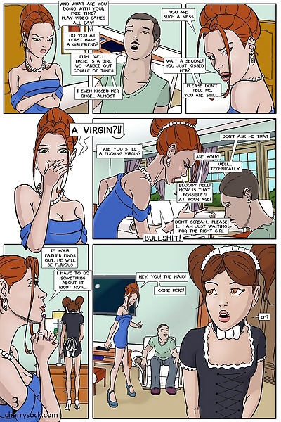 manga femme de ménage dans détresse 2, femdom , bondage  spanking