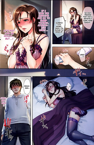 english manga Nemurenai Yoru wa... - Sleepless Night, big breasts  milf