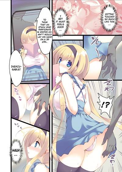 ภาษาอังกฤษ manga Densha De  อือ?, full color , manga 