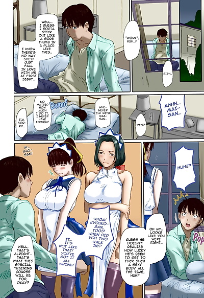 anglais manga Mai Favori redessiner ch. 1 4 Wip PARTIE 2, full color , manga  ffm threesome