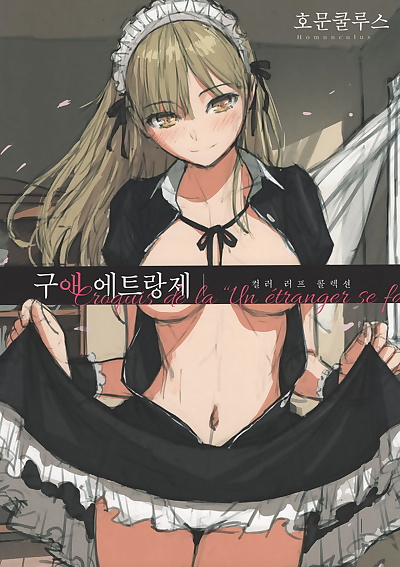 coréen manga l'homonculus kyuuai etranger couleur rough.., full color , manga  lingerie