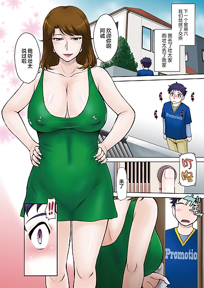 chińska manga Цукино  tomo mama miłośnicy Komiks, big breasts , full color 