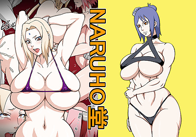  manga Tsunade no In Kangoku SSS - part 5, hinata hyuga , sakura haruno , naruto , big breasts  full color