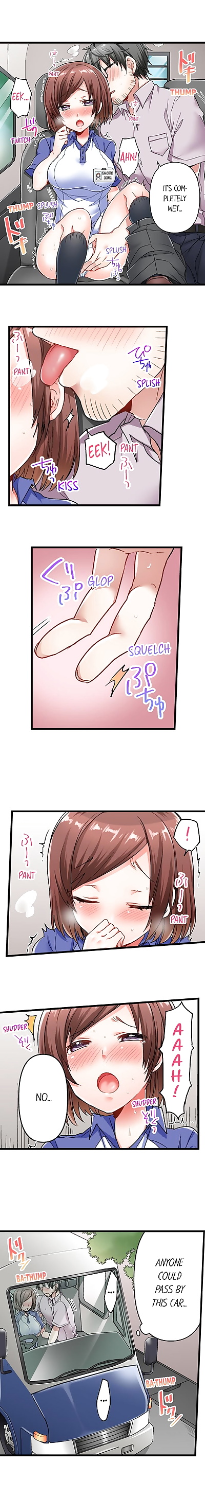 anglais manga 5 deuxième Sexe livraison PARTIE 2, big breasts , full color  full-censorship